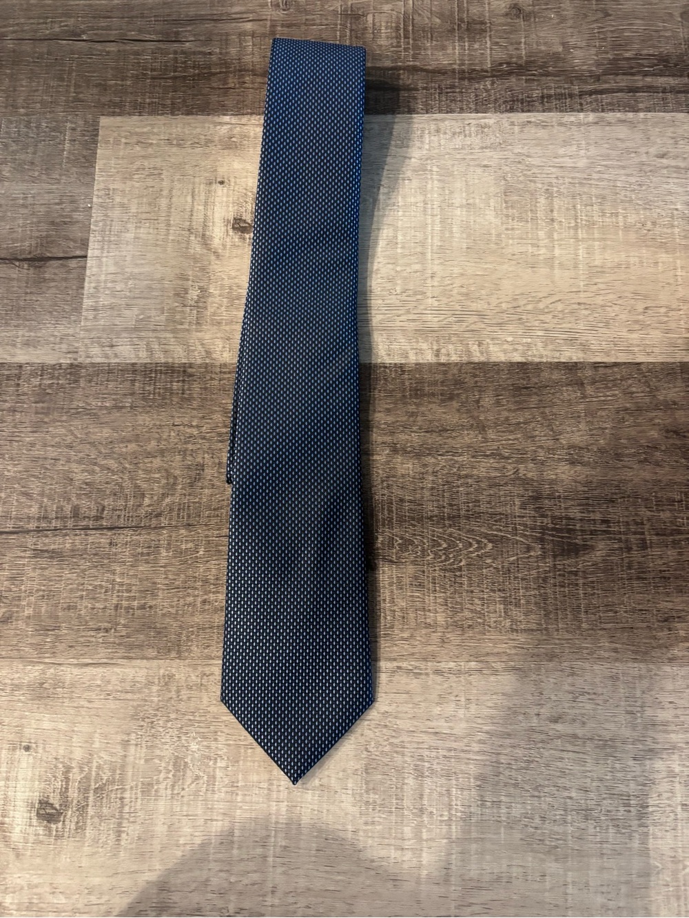 Haggar Navy Blue Microdot Men's Tie